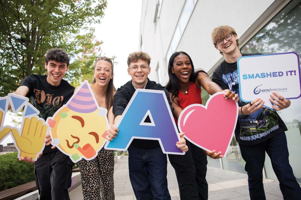 City of Stoke-on-Trent Sixth Form College Results Summary 2025 – Excellent Results Yet Again!
