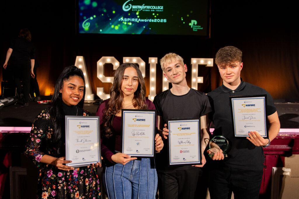 Sixth Form College Hosts Unforgettable ASPIRE Awards Evening