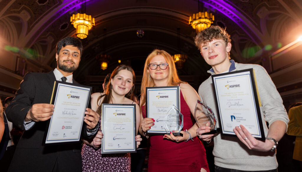 L to R Mahad Aamer, Connie Coope, Nicole Latos and Daniel Moran